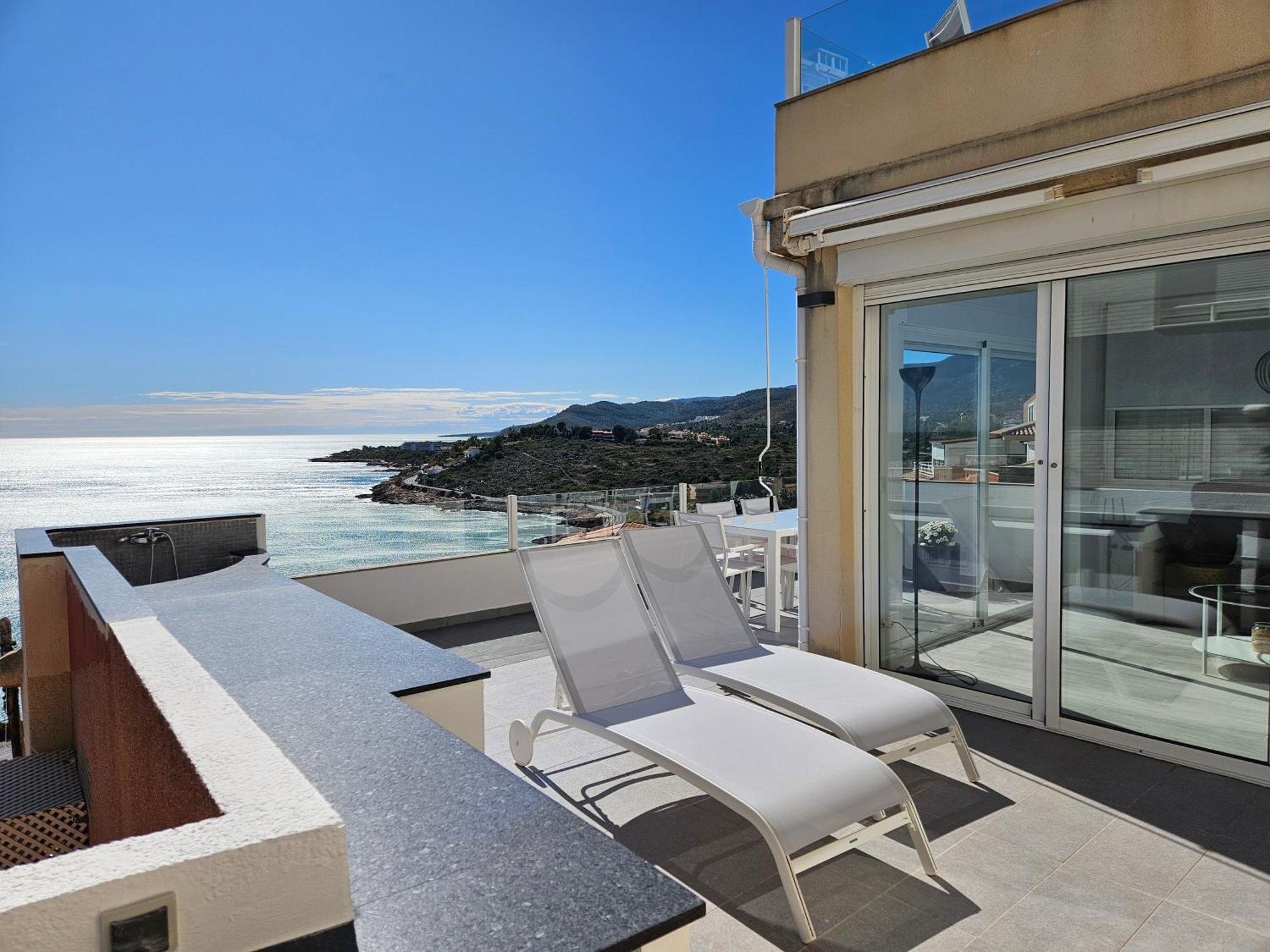 Fantastico Duplex Con Vistas Impresionantes Al Mar Διαμέρισμα Peñíscola Εξωτερικό φωτογραφία
